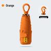 New Macaron Color Five-Fold Ultra-Light Sun Protection Compact Mini Umbrella with Buckle Handle