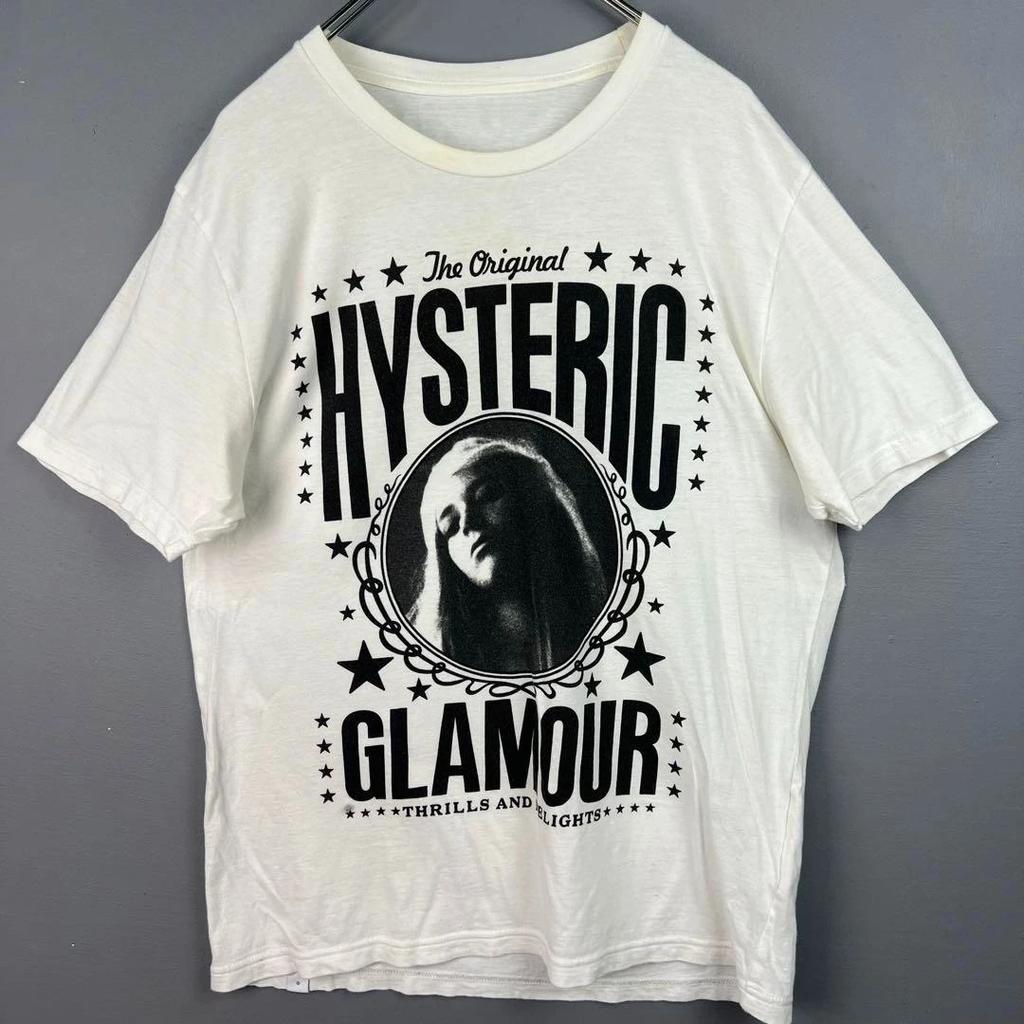 Hysteric Glamour Stile Retrò Anni '90 Maglietta Ristampa Carbone per Uomo Donna Y2k Grafica Manica Corta Unisex Uomo Donna Estate