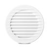 Round Grille With Mesh Diameter 150 White - Rx 02-152