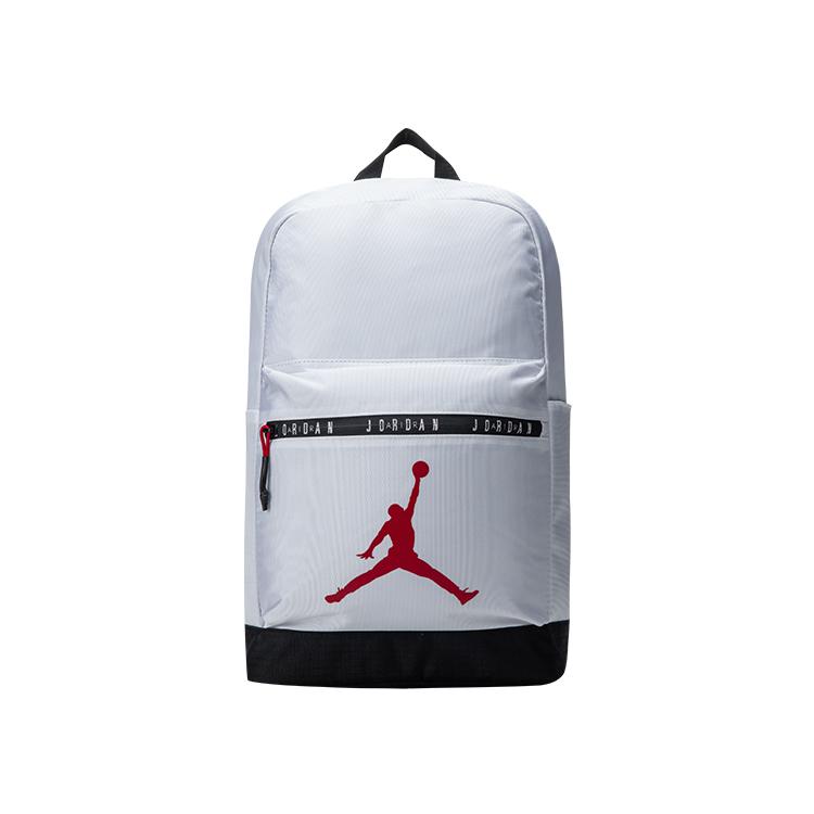 New Jordan Polyester Backpack Regular Unisex White JD2233029GS-001