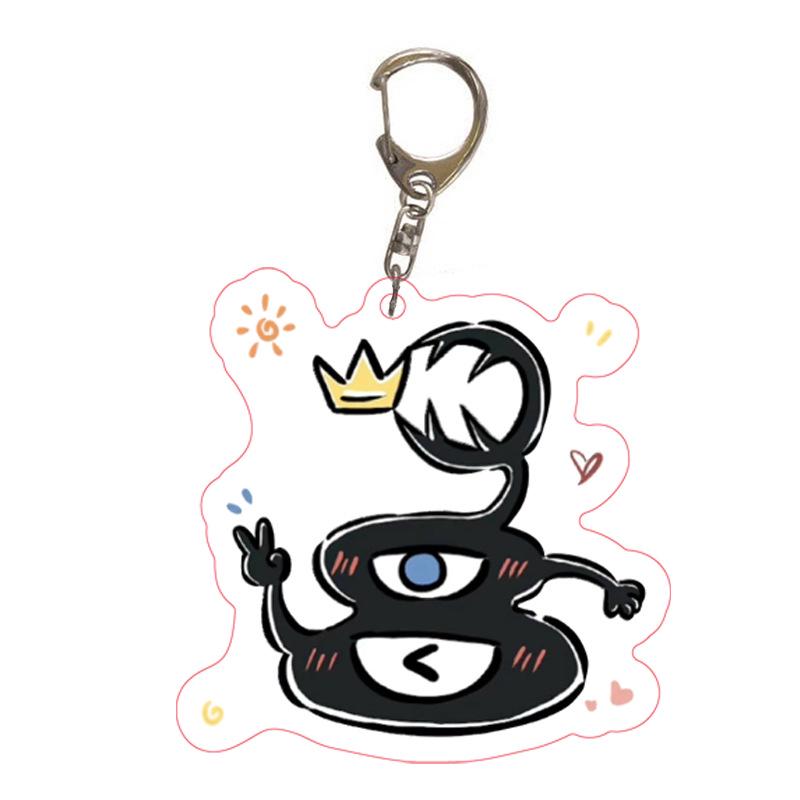 Keychain: King Ranking Poji Prince Acrylic Anime Pendant - Cute Gift for Students
