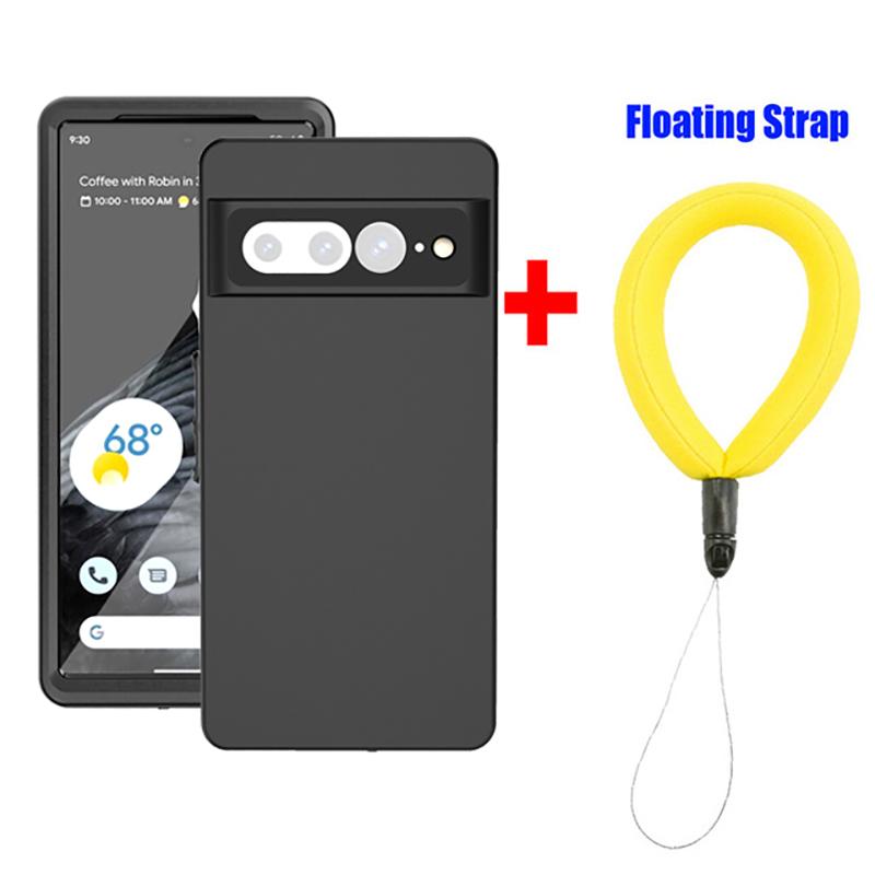 IP68 Waterproof Case For Google Pixel 7 7A 6 Pro 6A 4A Diving Swim Outdoor Sports Anti-fall Dust-proof TPU 360 Full Cover Armor