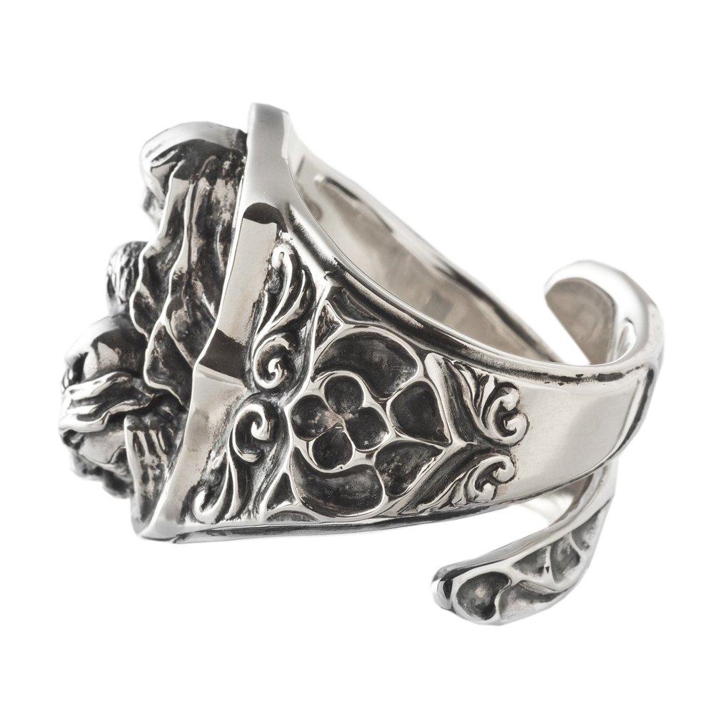 Artemis Classic Virgin Mary and Child Ring Silver Accessory for Men and Brand Silver 925 (ac-acr0261) - Women, Jewelry, Ring,