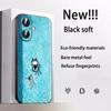 Cat universe cute fashion design Phone Case For iPhone 17 16 e 15 14 13 12 Plus Mini Pro Max Soft black Shockproof Cover