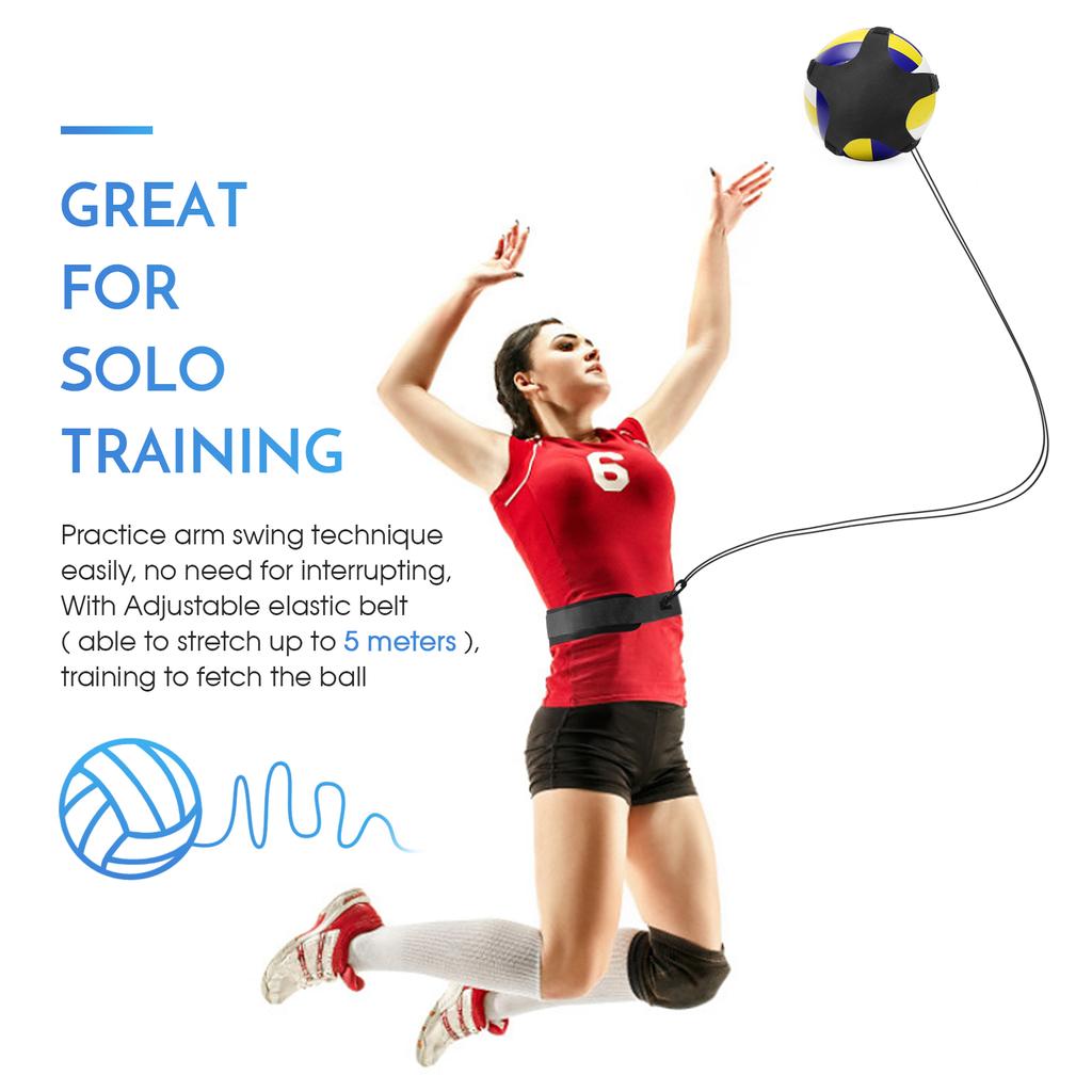 Volleyball-Trainingsgerät, Trainingsgürtel, Solo-Übungstrainer für Aufschlag und Armschwung