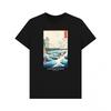 Apoh Unisex Adult Hiroshige Sea Ashmolean Museum T-Shirt