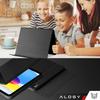 Etui Ochronne Z Klawiatura Bezprzewodowa Alogy Keyboard Case Z Miejscem Na Rysik Do Apple Ipad 10.9 2022 Czarne + Szkło