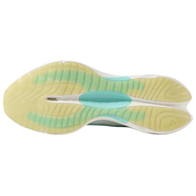 adidas ETHER LITE Abrasion Resistant, Breathable, Lightweight Running Shoes Women's White Cyan JS2331