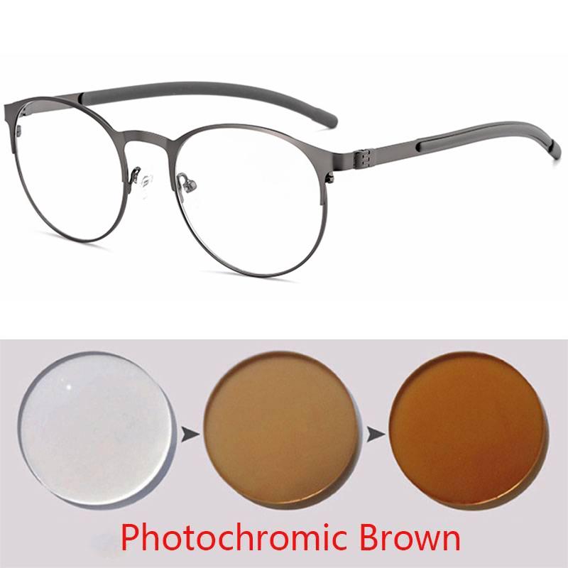 

Round Retro Design Photochromic Reading Glasses Men Women Hyperopia Diopters Presbyopia Outdoor Eyewear +0.25 +1.0 +1.5 +2 To +4 2.75