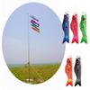 Japanese Carp Windsocks Streamers Fish Flag Kites Cartoon Fish Colorful Windsocks Carp Wind Sock Flag Koinobori Gift