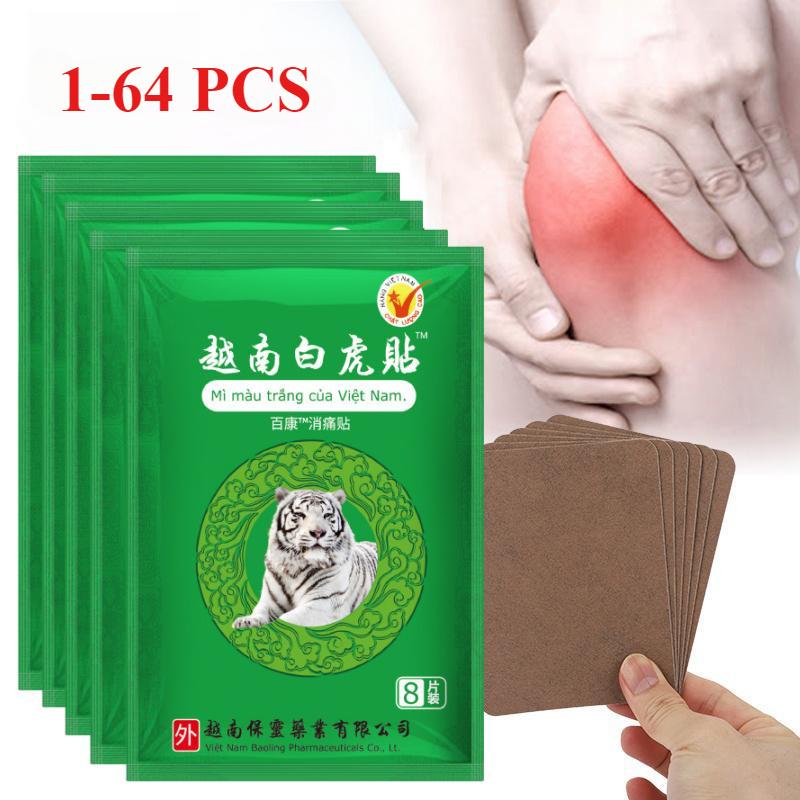 1/8/24/40/64 PCS Pain Relief Plaster for Shoulder Neck Back Knee Joint Muscle Pain Relief