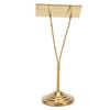 Table Number Holder 8in Golden Fashionable Stainless Steel Bracket for Wedding Party Table