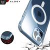Etui Do Iphone 15 Pro Magsafe Obudowa Hybrid Case Cover Shock Clear Alogy Przezroczyste