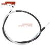 YFM700 Motorcycle Brake & Clutch Cable - Black
