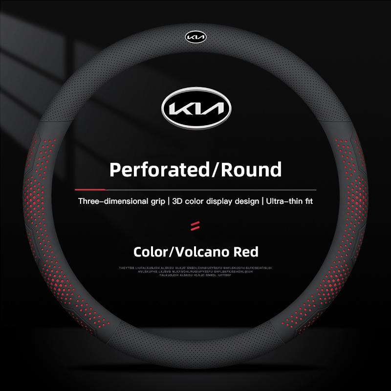Car Styling Steering Wheel Cover Auto Interior Accessories For KIA K9 Sportage Niro K5 Carnival EV6 EV9 EV3 K8 Stinger Forte Hbwjx00