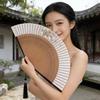 Chinese Hanfu Dance Fan: Retro Folding Qipao Fan for Men & Women