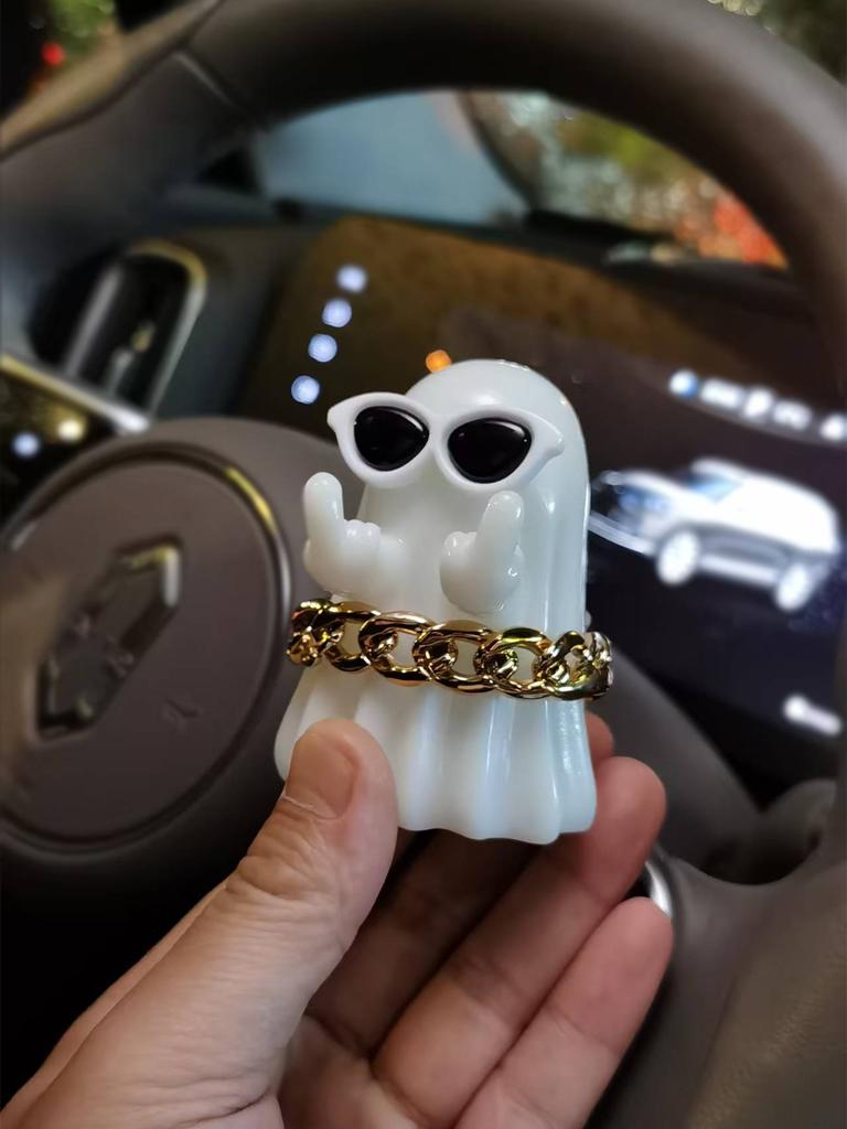 New Product Festival Cute White Ghost Party Decoration Courtyard Ornament Study Desk Decoration Small Ornament Gift for Guests