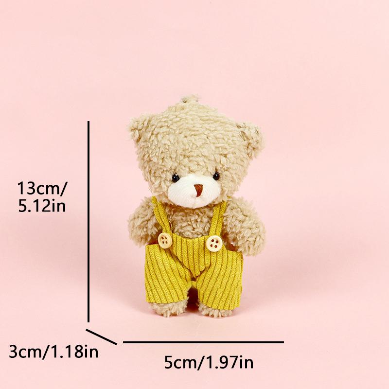 

Мультяшные штаны, брелок-подвеска в виде сумки-мишки, плюшевая мягкая подвеска для сумки, маленькая плюшевая кукла, автомобильный брелок, детский подарок