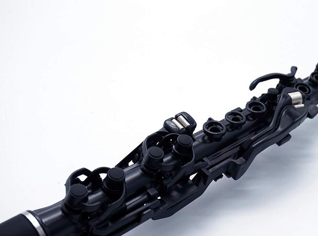 Plastový dechový nástroj NUVO Klarinet C Key Clarineo Clarineo N120CLBK exclusive 2.0 Black/Black [S polotvrdým pouzdrem] []