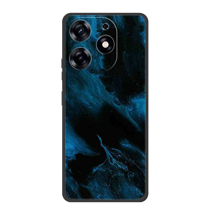 For Infinix Smart 8 Plus Case Luxury Soft Silicone TPU Phone Cases Cover For Infinix Smart8 Plus Protective Flower Painted Coque