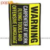 Warning Carpenter At Work Ultra-Soft Blanket Quilt Winter Sofa Cover Bed Covers
