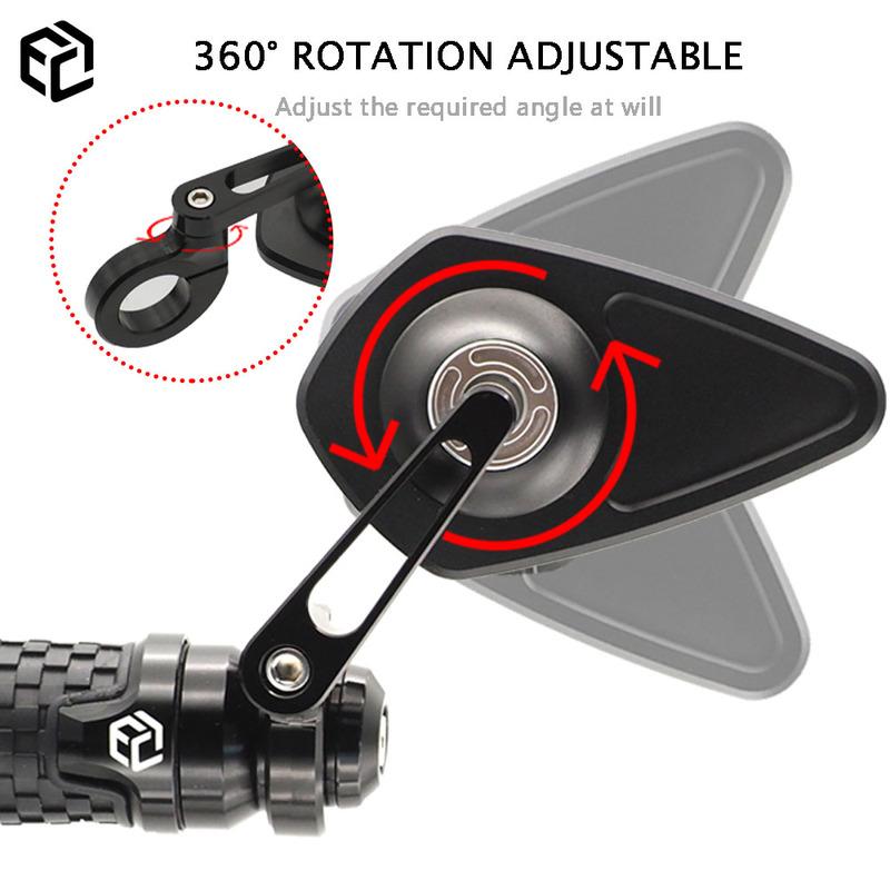 For YAMAHA MT09 MT07 XSR900 Motorcycle Bar End Rearview Mirror Handlebar For MT 09 07 TMAX FZ10 FZ07 NIKEN MT10SP MAJESTY