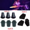 3Pcs Non Slip Drum Feet Durable Percussion Accessory Direct Replaces Bracket Feet Floor Tom Legs Parts Instrument Accessories