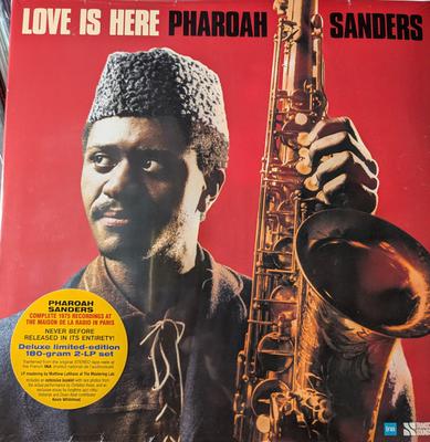 LP Record PHAROAH SANDERS - Love Is Here (-180g) 22040 TRANSCENDENCE S 2025 Europe Jazz