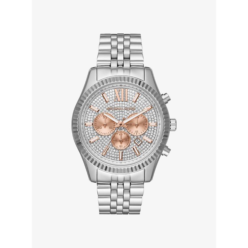 Часы Michael Kors Lexington Pavé Серебристый MK8515 серебряный