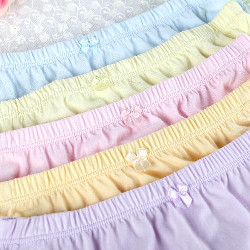 Deanfun Women's Plus Size Cotton Mid-Rise Briefs 3-Pack