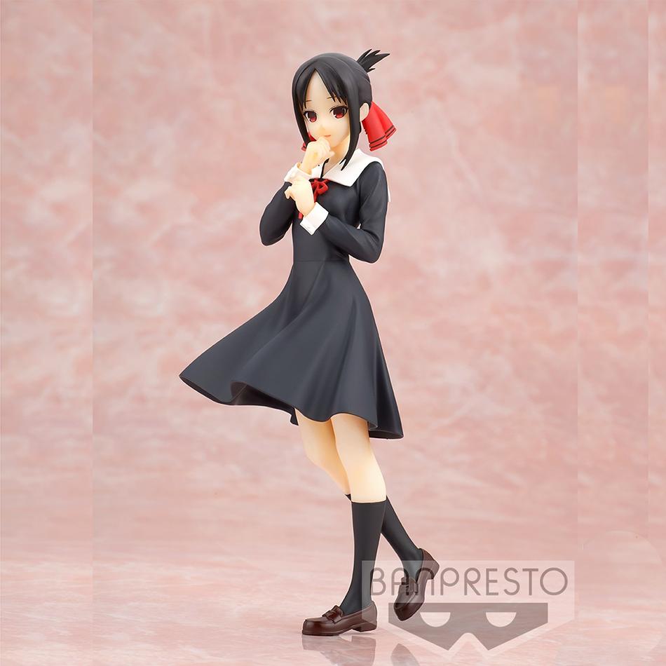 New 18cm Anime Figure Love is War Fujiwara Chika Shinomiya Kaguya Kawaii Girl Action Figure Collectible Model Doll Toy Gifts