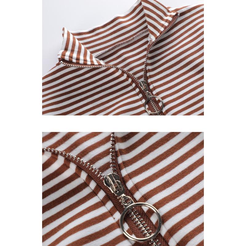 Damen-Unterhemd mit langen Ärmeln, halbem Rollkragen, großer Größe, vielseitige Innenschicht im Herbst- und Winterstil, warme Oberteile