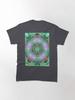 Pentangle Pastel Shades Multicolored Kaleidoscope Pentangle Pattern 6 Classic T-Shirt