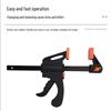 F-Clamp Woodworking Quick Fix Furniture Clamp - Strong Manual Tool