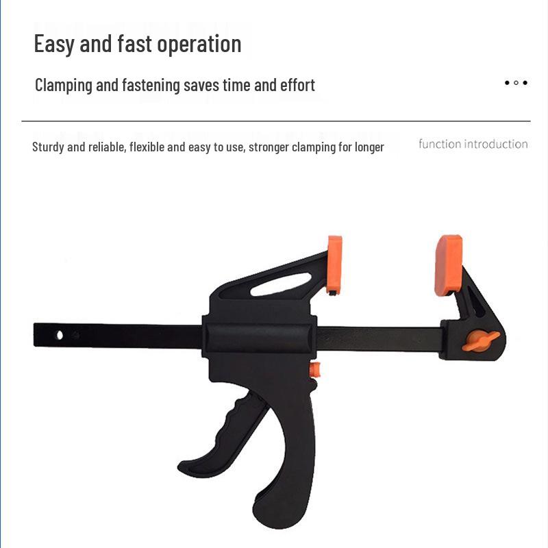 F-Clamp Woodworking Quick Fix Furniture Clamp - Strong Manual Tool