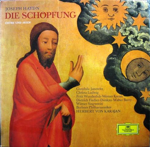LP Record JOSEPH HAYDN GUNDULA JANOWITZ CHR  Die Schpfung Chre Und Arien 136439 Deutsche Grammo Germany Classical Used
