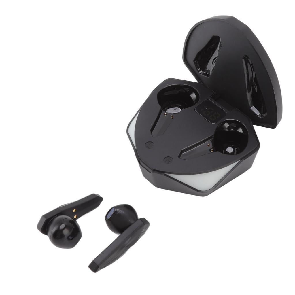 Kabellose Gaming-Ohrhörer LED-Digitalanzeige Bluetooth V5.1 Gaming-Kopfhörer mit kabelloser Ladefunktion