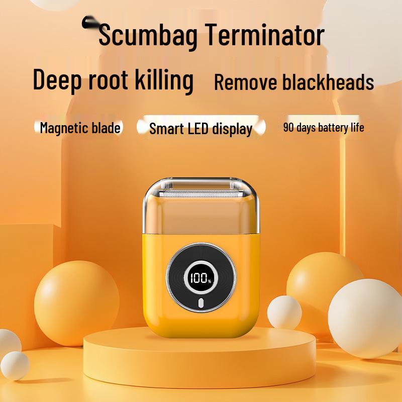 Portable Dual-Use Electric Shaver: Waterproof, Full-Body, Wet/Dry, Magnetic Travel Razor