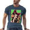 Alyssa Edwards style pop art TShirt Outdoor Work Short Sleeve Top