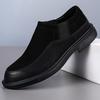 Hot-selling Loafers Handmade PU Leather Mens Casual Shoes Outdoor Slip on Flats Business Moccasins Non-Slip Male Walking Shoes