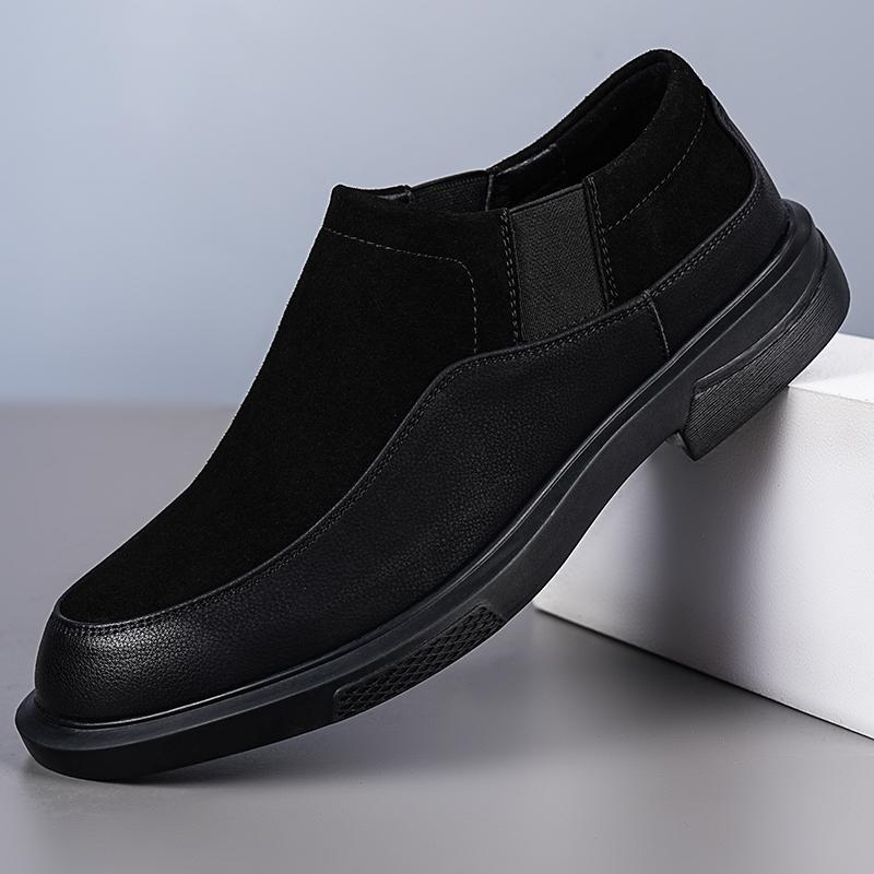 Hot-selling Loafers Handmade PU Leather Mens Casual Shoes Outdoor Slip on Flats Business Moccasins Non-Slip Male Walking Shoes