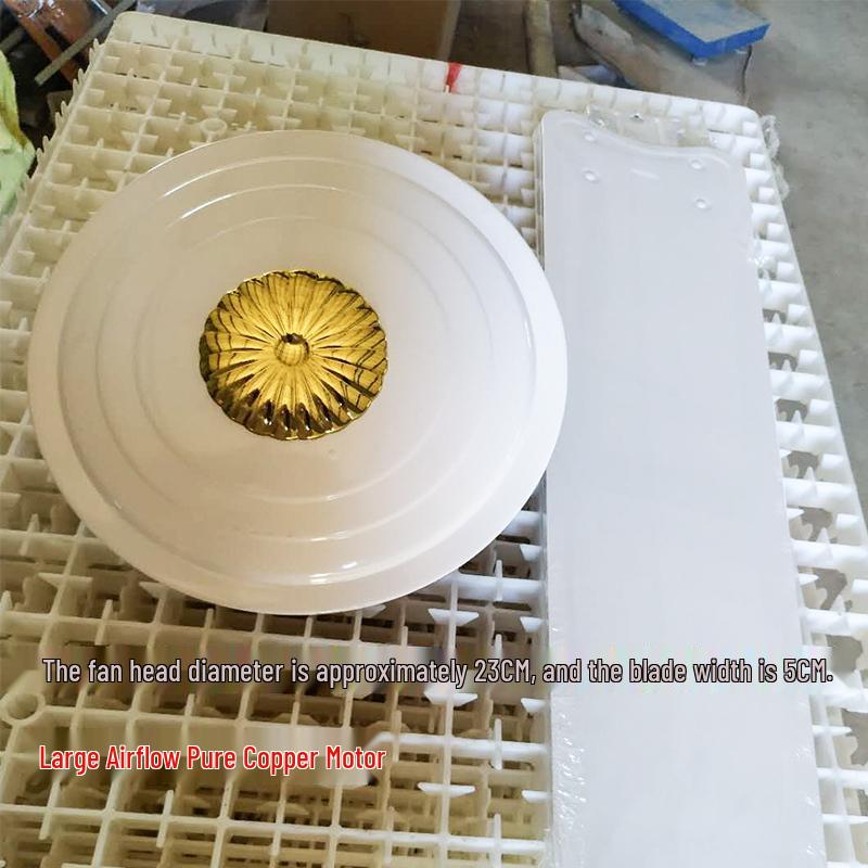 Even Heating Fan for Small Incubators - Efficient Exhaust & Motor System