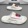 Fashion CYYTL Mens Slippers Summer Outdoor Shoes Casual Beach Sandals Slides Walking Comfort Leather Luxury Designer Lightweight Fashion