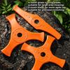 3 Teeth Design Nylon Trimmer Blade 4 Teeth Design Grass Trimmer Blade  Lawn Maintenance