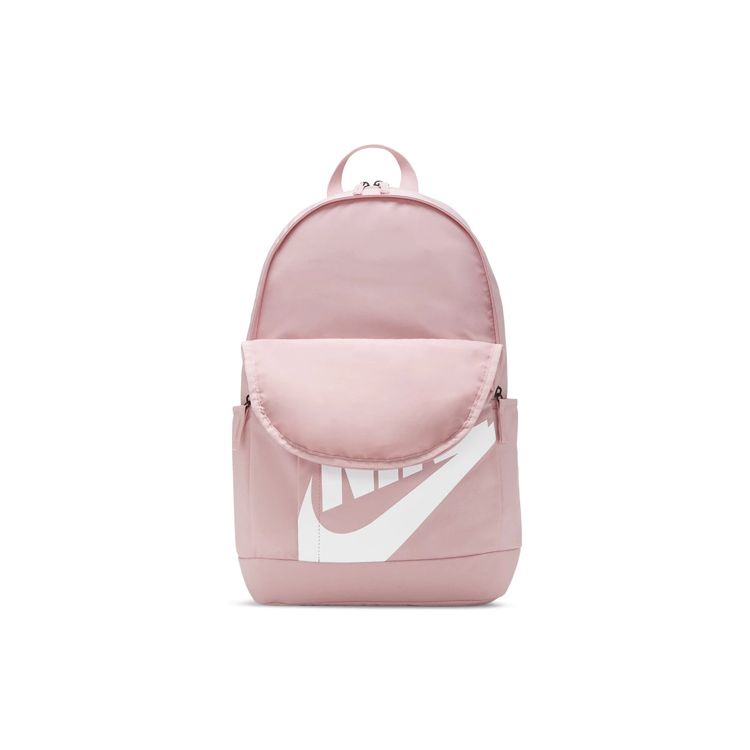 Nike Elemental Casual Sports Basic Large Logo Fabric Backpack Women Backpack Cherry-Blossom-Pink DD0559-630