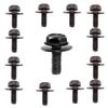 M6x16mm Fender Washer Bolt: Universal Metal Mudguard Fastener Screw