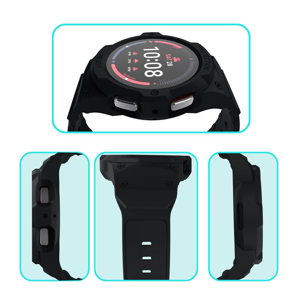 Coque de protection TPU pour cadre, bracelet de montre pour Samsung Galaxy Watch 7/6/5/4/FE 40 mm 44 mm, bracelet, étui bumper