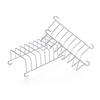 Stainless Steel Bread Rack 8-Slot Toast Holder for Air Fryer Rectangle Toast