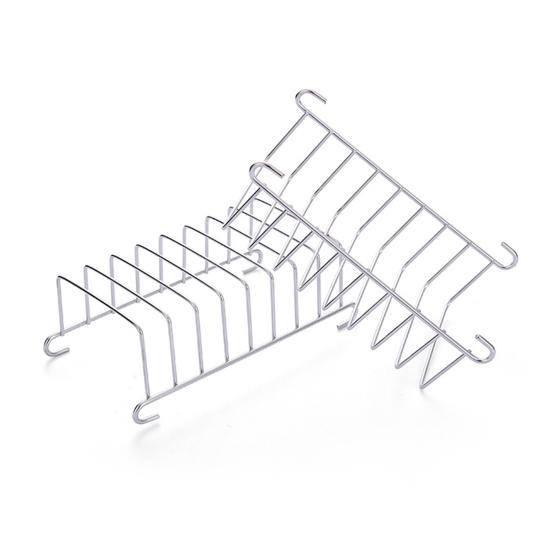 Stainless Steel Bread Rack 8-Slot Toast Holder for Air Fryer Rectangle Toast