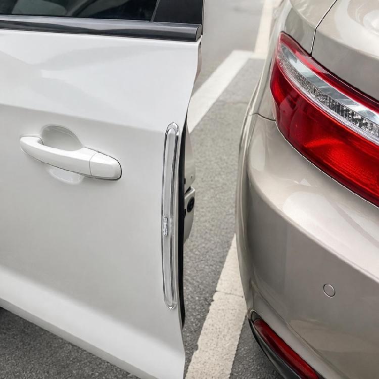 Clear Door Edge Trim for Cars, Low Visibility Contact Care for Garage Parking, Errands, and Regular Commuting Use